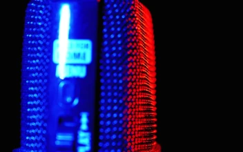 Video Stock Professional Microphone Illuminated Lights Free