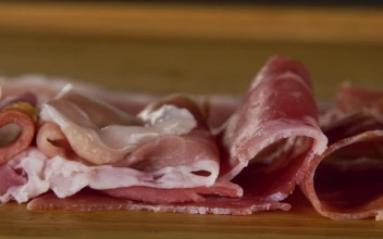 Video Stock Prosciutto On A Chopping Board Free