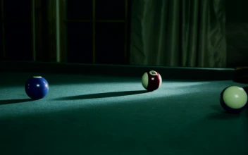 Video Stock Putting A Ball Into A Table Pocket Free
