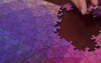 Video Stock Puzzles While Being Assembled By One Person Free