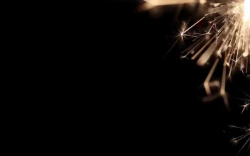 Video Stock Pyrotechnic Sparkler On A Dark Background Free