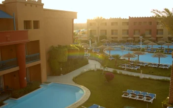Video Stock Quiet Evening At A Hotel Free