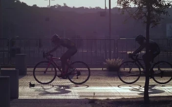Video Stock Race Cyclists In The Street Free