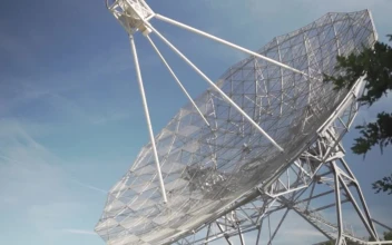 Video Stock Radio Telescope With A Large Antenna  Large Free