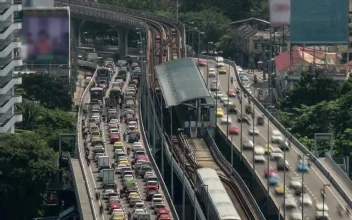 Video Stock Rail And Road Traffic Together Free