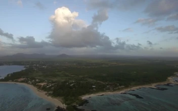 Video Stock Rain Heading Over The Island Free