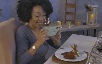 Video Stock Recording Christmas Dinner For Social Networks Free