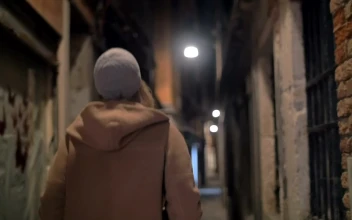 Video Stock Recording A Walk At Night Free