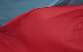 Video Stock Red And Blue Wavy Fabrics Texture Background Free