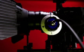 Video Stock Red Camera Against A Red Background Free