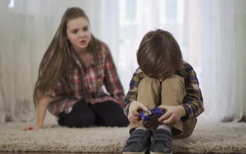 Free Stock Video Sister Quarrels With Little Brother Over Toy