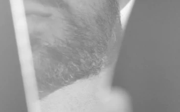 Free Stock Video Reflection Of A Man In A Piece Of Broken Mirror