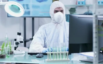 Free Stock Video Researcher In Full Protective Clothing