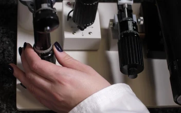 Free Stock Video Researcher Using A Microscope Zoom