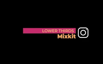 Free Stock Video Retro Instagram Lower Third