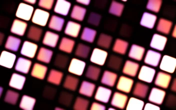 Free Stock Video Retro Wall Texture With Square Flickering Lights