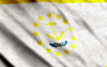 Free Stock Video Rhode Island State Waving Flag