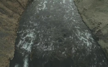 Free Stock Video River Flowing Towards A Waterfall
