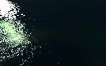 Free Stock Video River Water Texture Reflecting Light At Night