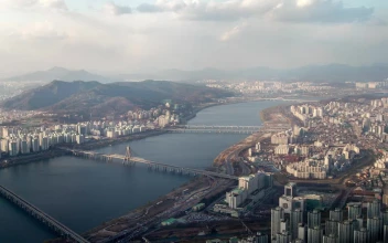 Free Stock Video River With Bridges Surrounded By A Big City