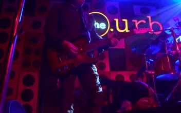 Free Stock Video Rock Band Playing A Song On Stage
