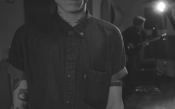 Free Stock Video Rock Band Vocalist Portrait