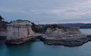 Free Stock Video Rocky Coastal Landscape