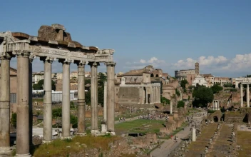 Free Stock Video Roman Ruins Landscape