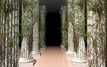 Free Stock Video Roman Structure Loop D Animation