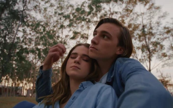 Free Stock Video Romantic Couple Sitting On The Grass In A Forest