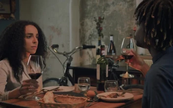 Free Stock Video Romantic Dinner Of A Boy And A Girl With Wine
