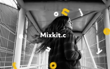 Free Stock Video Rotating Letters Title