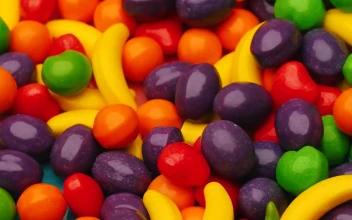 Free Stock Video Rotating Texture Of Many Fruit Shaped Candies