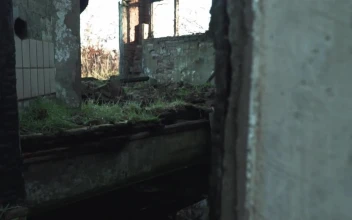 Free Stock Video Ruined Room Of An Abandoned House