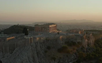 Free Stock Video Ruins Of Ancient Greece In The City Of Athens