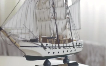 Free Stock Video Sailing Ship Model