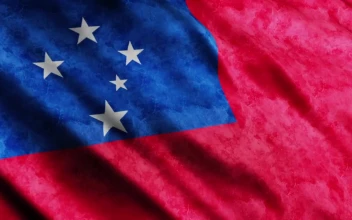 Free Stock Video Samoa D Render Flag