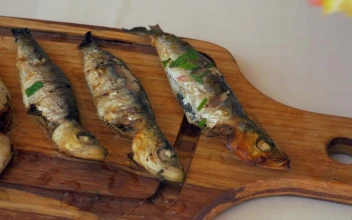Free Stock Video Sardines With Fresh Lemon Juice