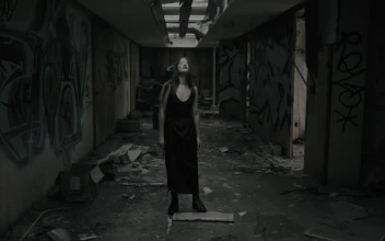 Free Stock Video Scary Ghost At An Abandoned Place