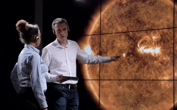 Free Stock Video Science Is Discussing Solar Eclipse