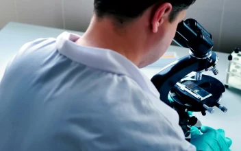 Free Stock Video Scientist Observing Through A Microscope