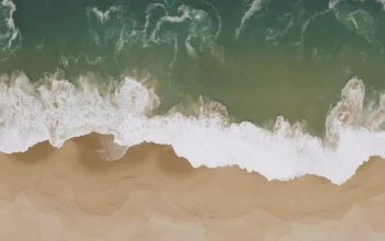 Free Stock Video Sea Waves Hitting The Sandy Seashore