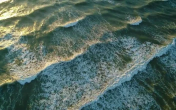 Free Stock Video Sea Waves Texture Aerial High View