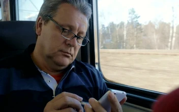 Free Stock Video Senior Man Using His Phone