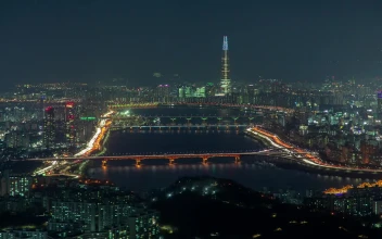 Free Stock Video Seoul City Time Lapse At Night