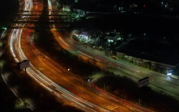 Free Stock Video Seoul Road With Fast Traffic At Night