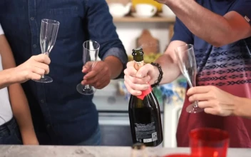 Free Stock Video Serving Champagne At A Birthday Party