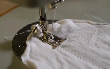 Free Stock Video Sewing Machine In Slow Motion