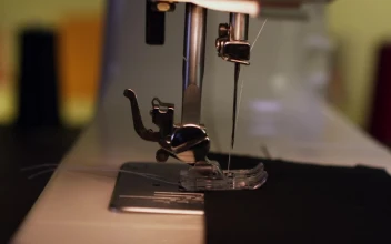 Free Stock Video Sewing Machine In Use