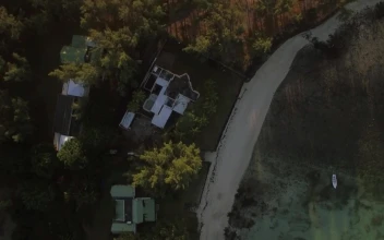Free Stock Video Shadows Along A Coastal Road
